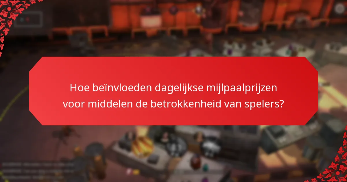 Hoe vaak worden dagelijkse mijlpaalprijzen voor middelen uitgereikt?