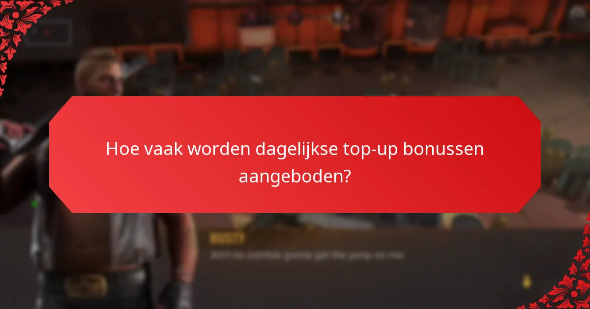 Waar kunnen spelers dagelijkse top-up bonussen vinden?