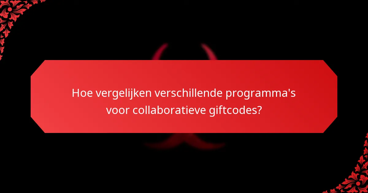 Hoe kunnen consumenten collaboratieve giftcodes vinden en gebruiken?
