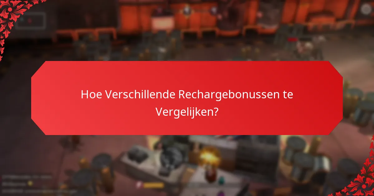 Hoe Werken Promotionele Evenementen voor Rechargebonussen?
